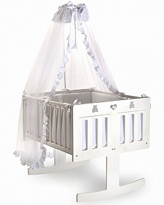 Люлька для близнецов Culla Gemelli Desire, белая (FERETTI, C-G-DE-01)